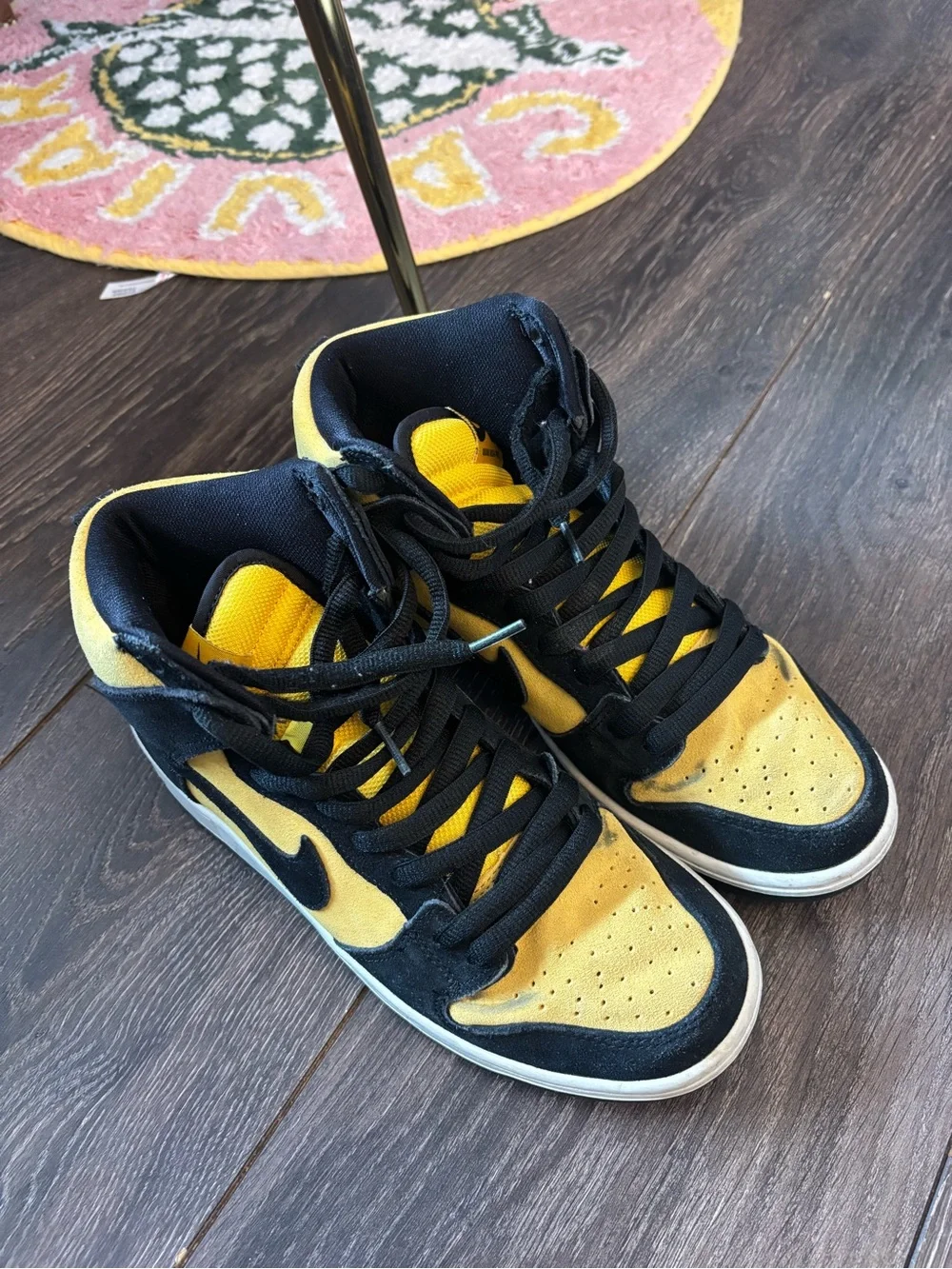 Nike SB Dunk High “Reverse Goldenrod” Sneakers